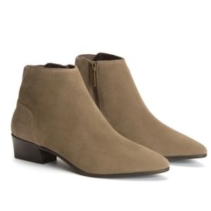 Aquatalia Franca Weatherproof Suede Bootie